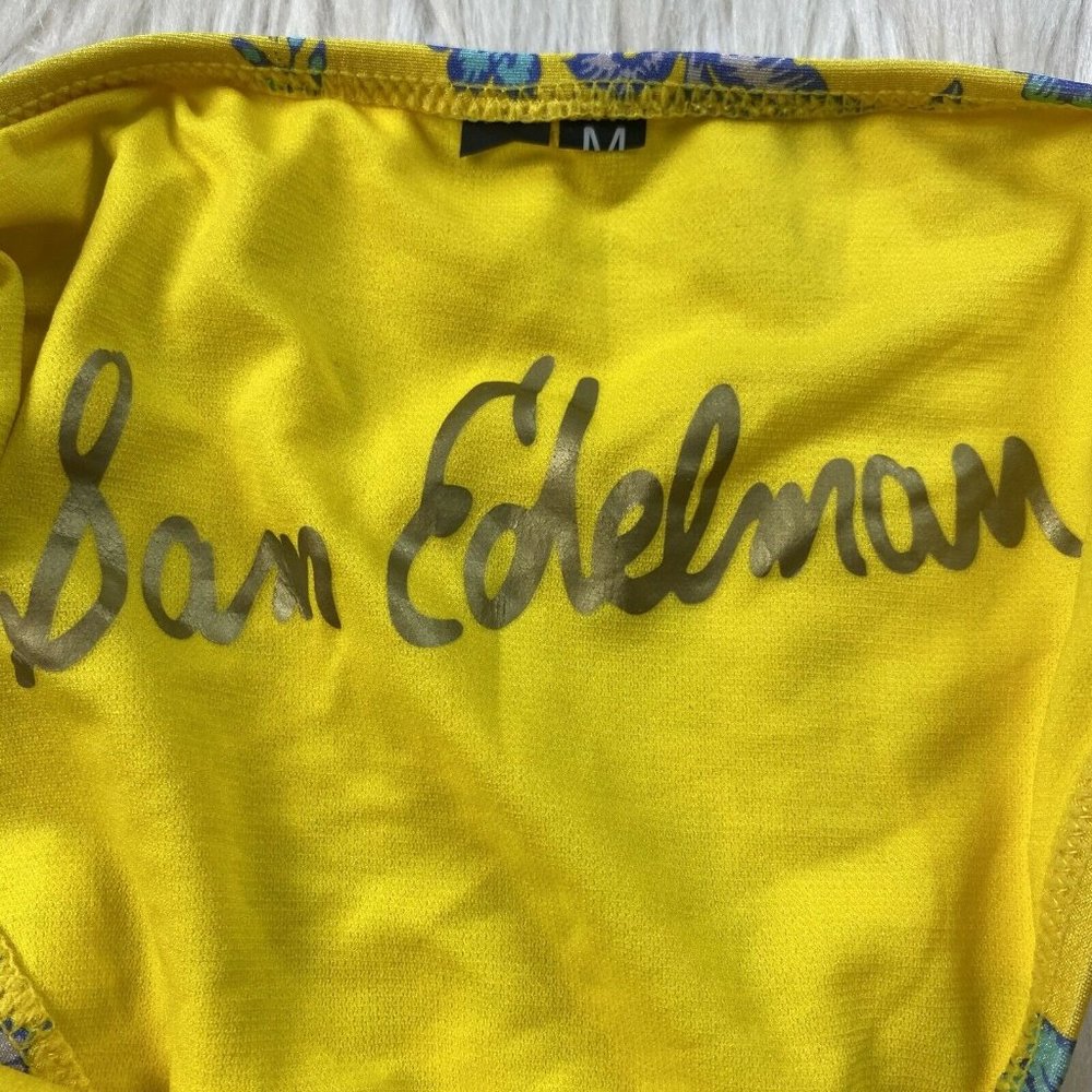 Sam Edelman Ruffle Floral Swimsuit One Piece Boho - Picture 5 of 6